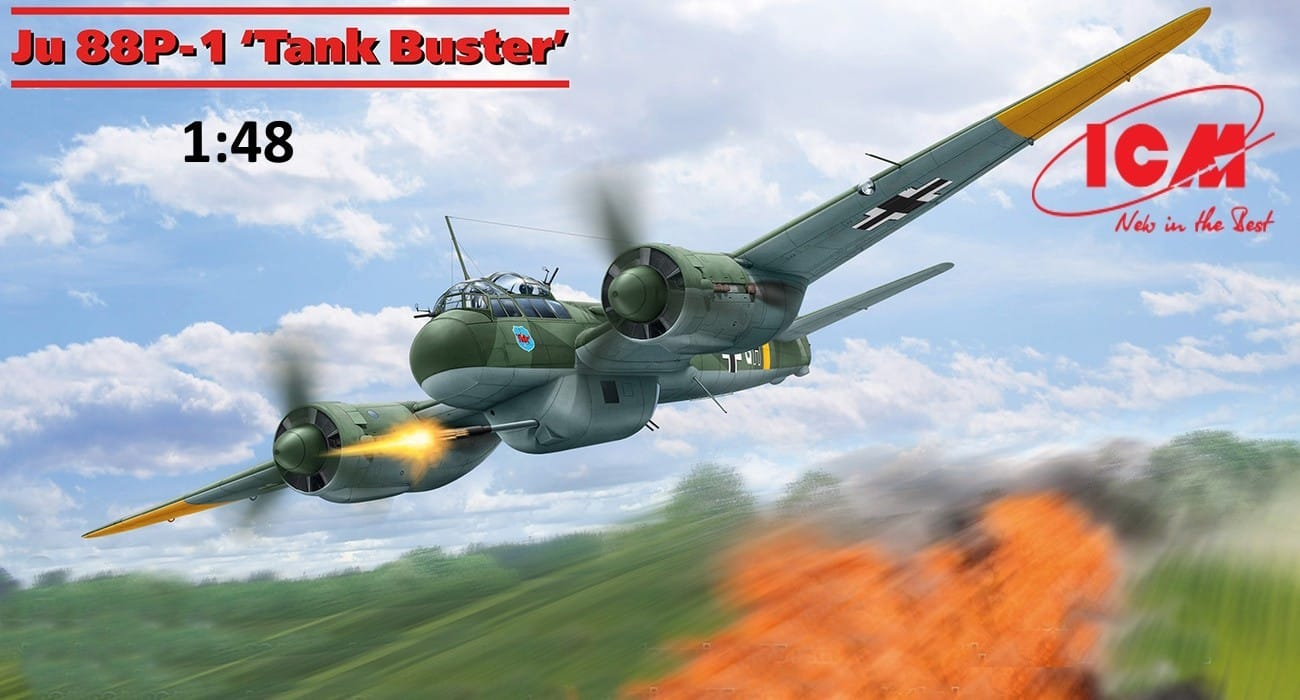 Ju 88P-1 “Tank Buster” New Year Release