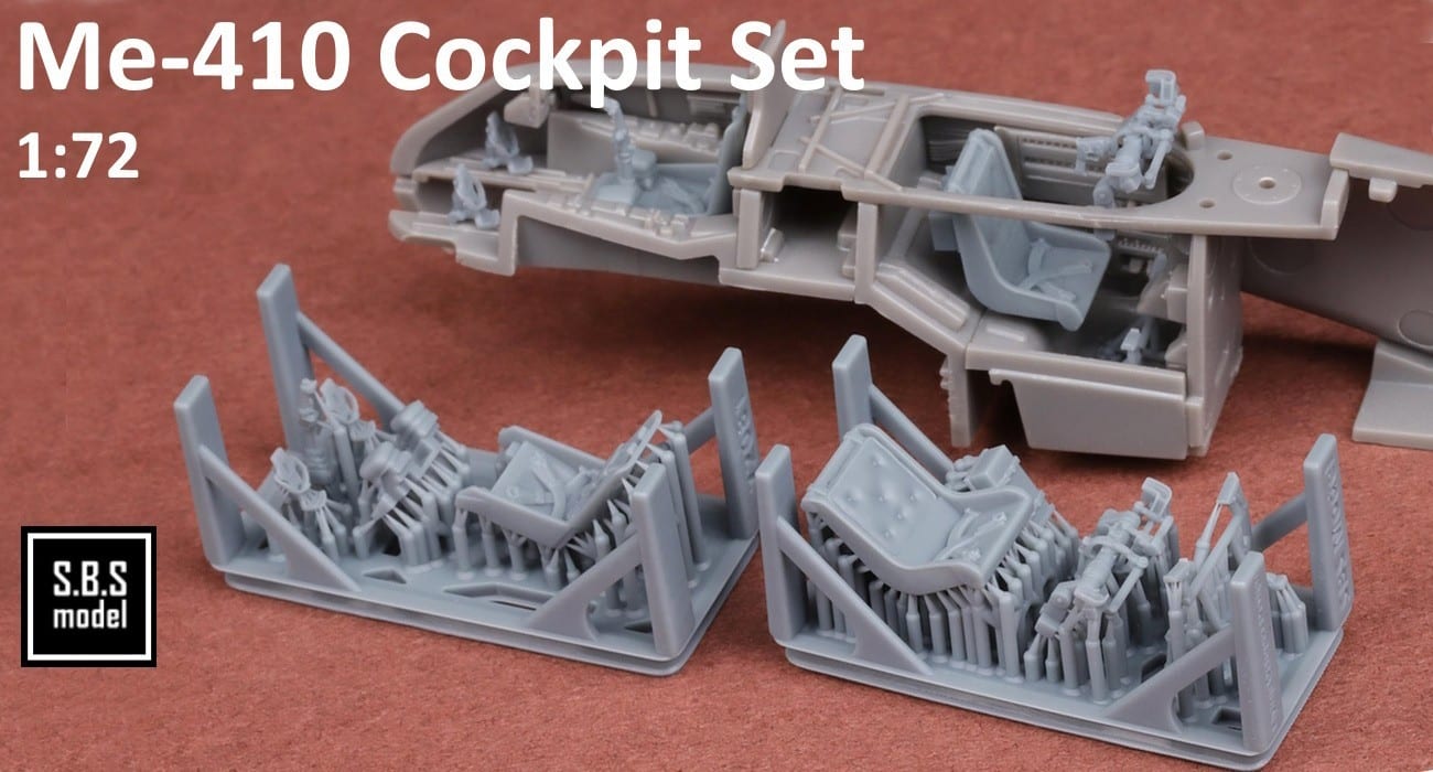 Me-410 Cockpit Set Released