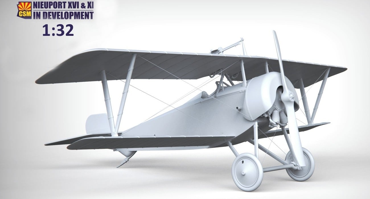 Nieuport XI & XVI Renders