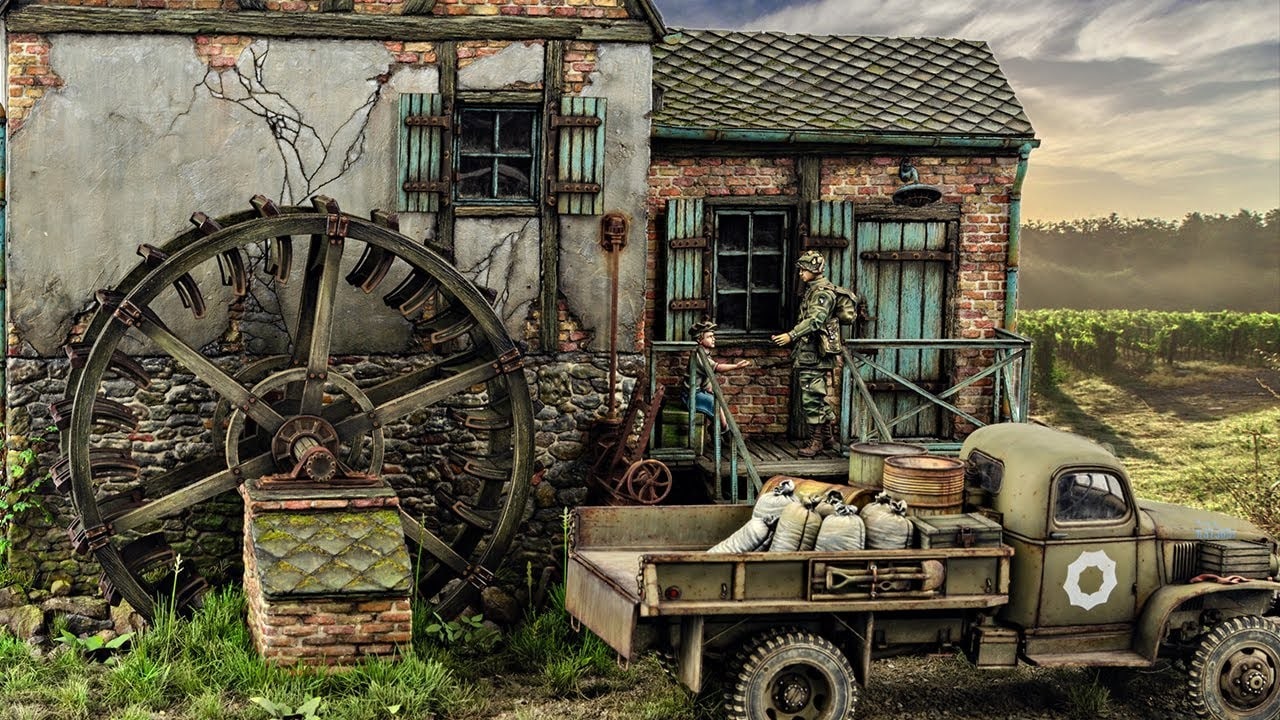 THE WATERMILL - by Martin "Nightshift" Kovac - RT-Diorama