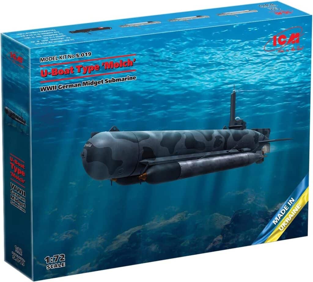 ICM S.019 - U-Boat Type 'Molch', WWII German Midget Submarine