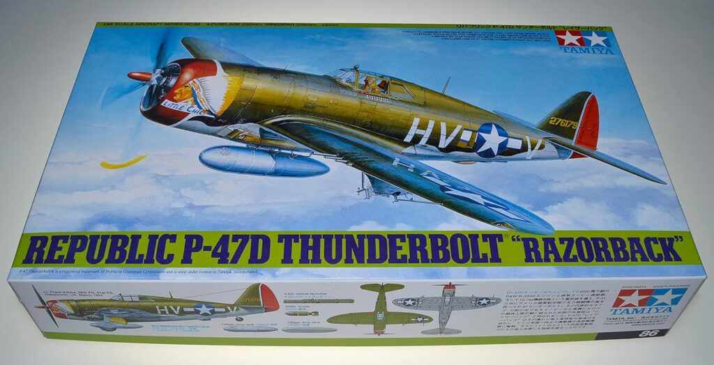 TAMIYA 1/48 Republic P-47D Thunderbolt - Razorback