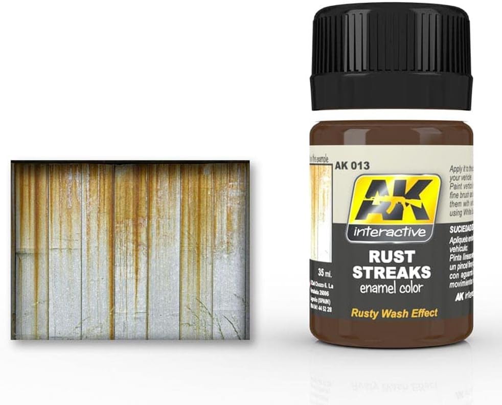 AK Interactive AK-013 Rust Streaks