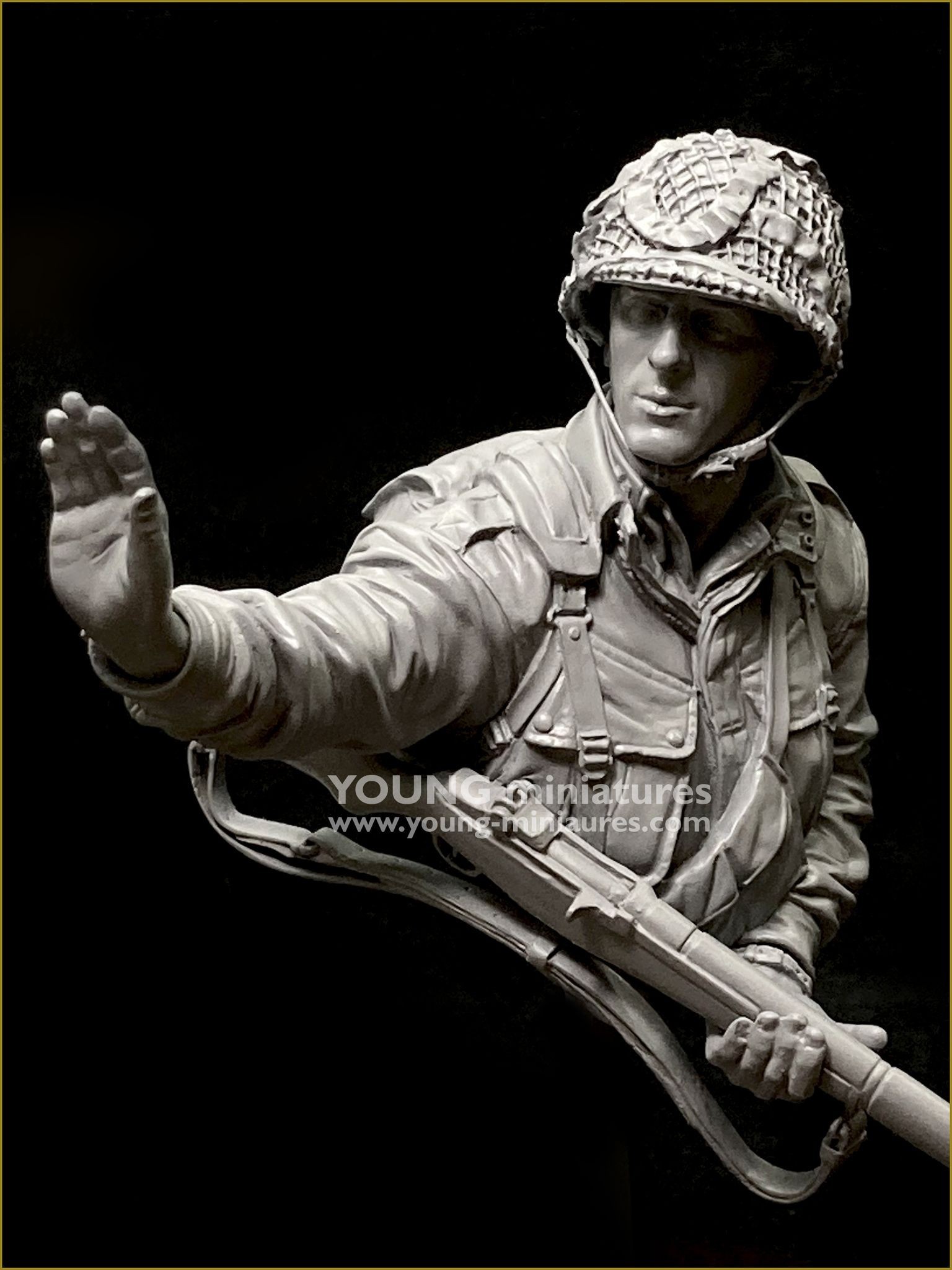 YM1897 US Airborne Normandy 1944 - "Currahee"