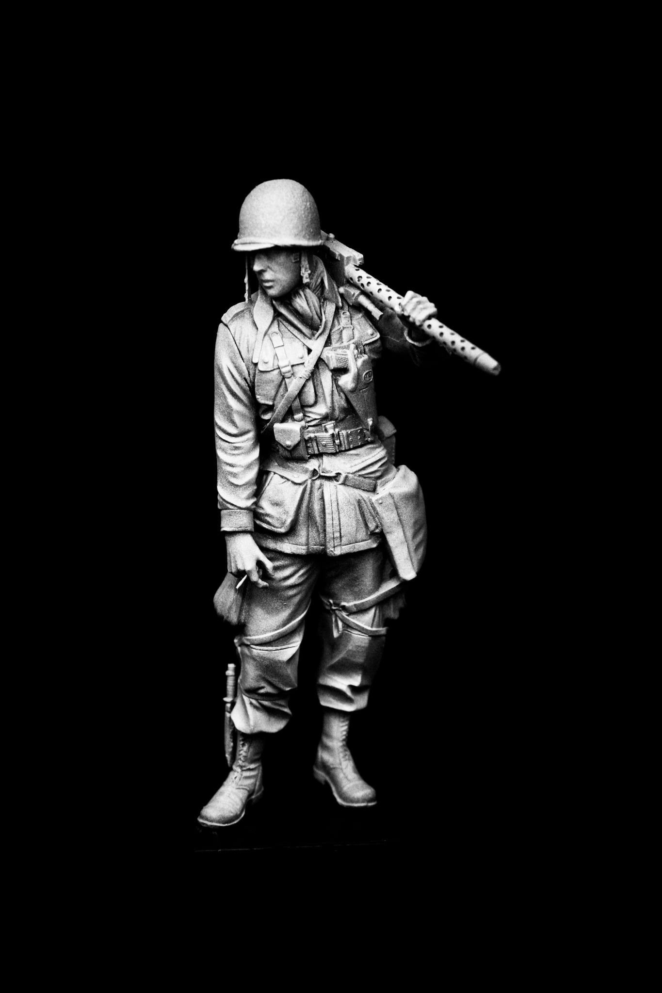 US Airborne Private with 30cal