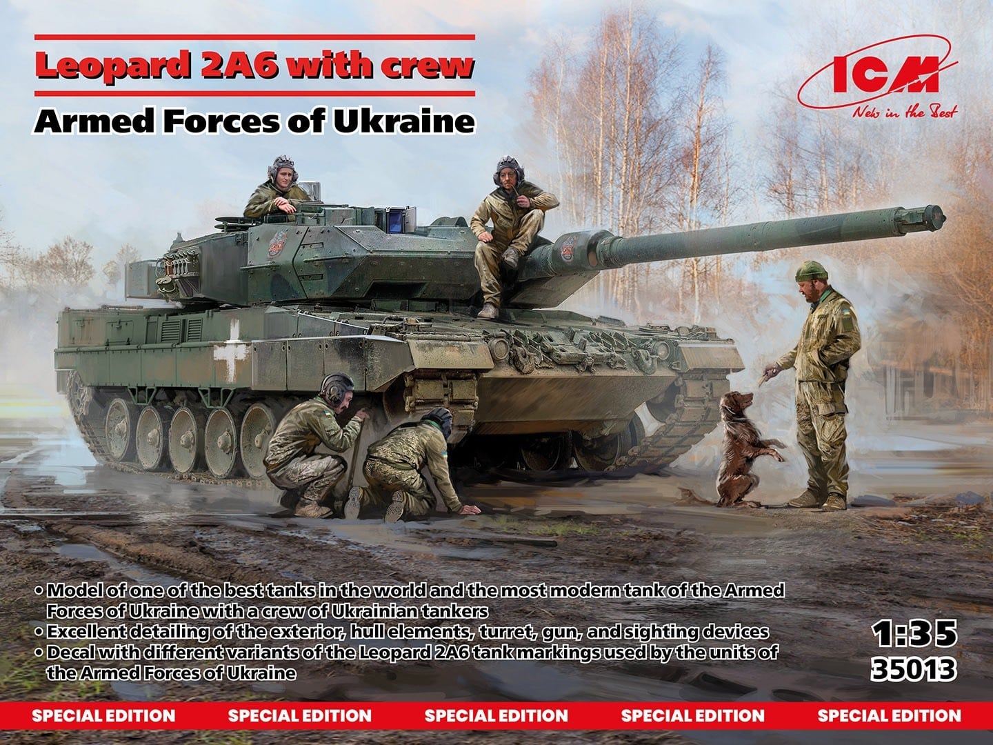 Soon on sale! Leopard 2A6 Armed Forces of Ukraine with crew