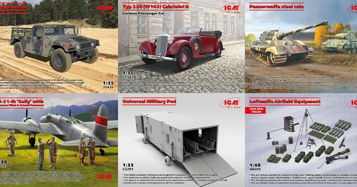 The Modelling News: Preview: ICM's Eight September Releases...