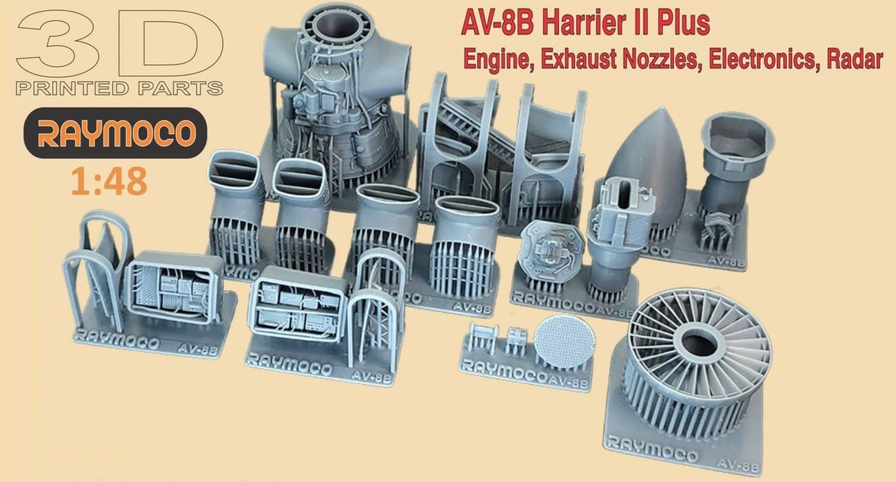 AV-8B Harrier II plus Detail Set released
