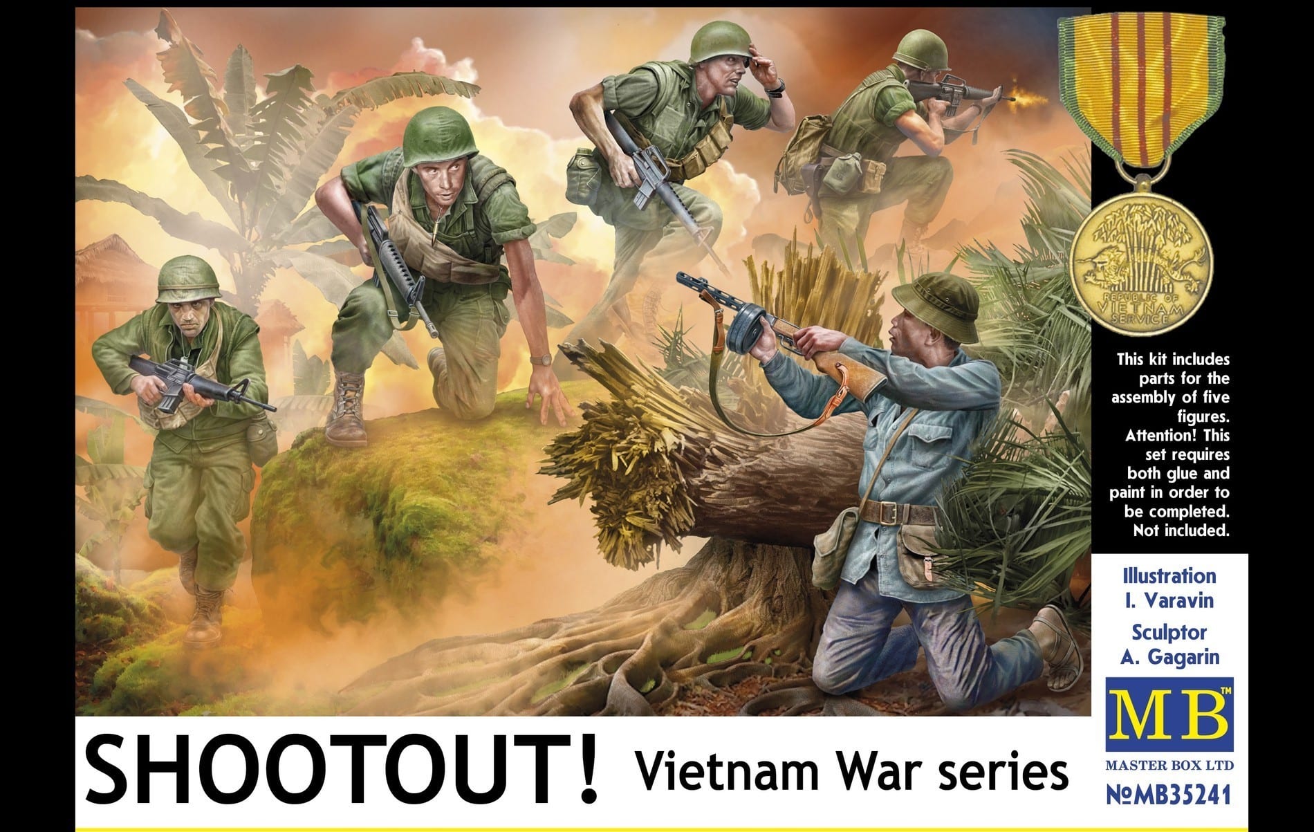 Master box: "SHOOTOUT!" Vietnam War series