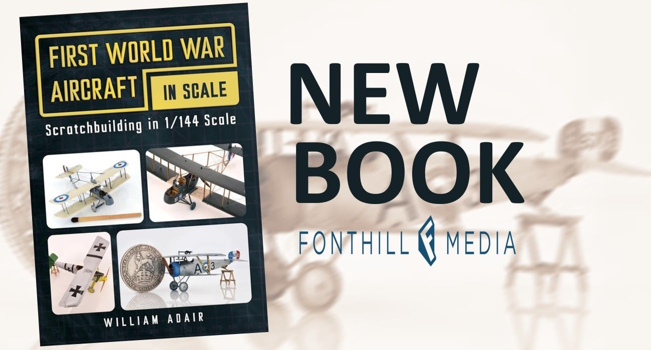First World War Aircraft scaled in a New Book