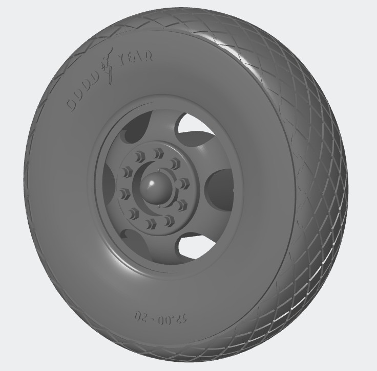 352.484  Front Wheels Diamond 980/981-M-20 « Good Year » Set 1