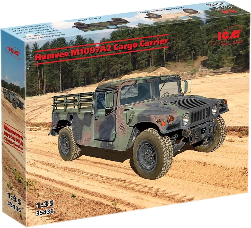 ICM 35436 - Humvee M1097A2 Cargo Carrier