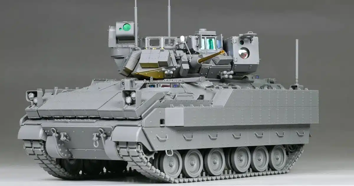 Magic Factory M7A3 Bradley 35th scale BFIST built up in detail