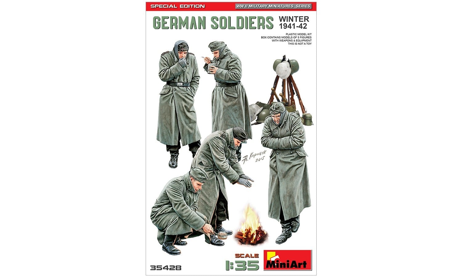 MiniArt 35428 German Soldiers. Winter 1941-42. Winter 1941-42