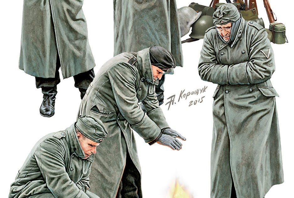 MiniArt has upgraded these German soldiers' Winter Sojourn figures.