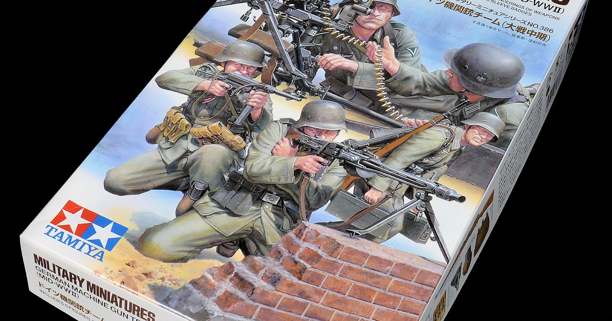 Tamiya 35th scale German Machine Gun Team from the Mid-WWII period
