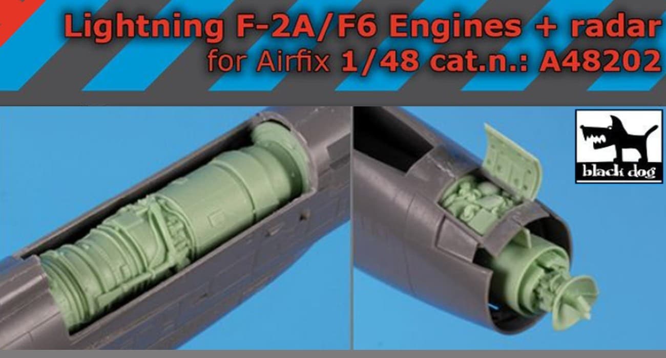 BAC Lightning Engine & Radar Sets released