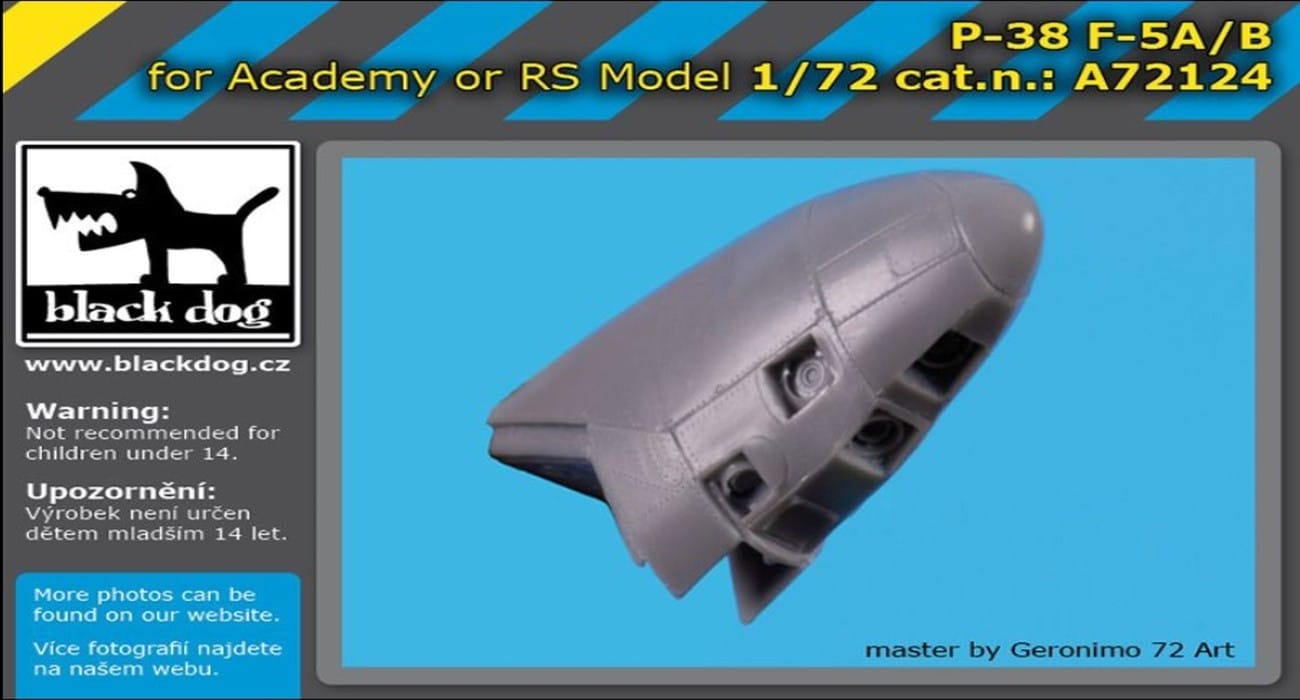 F-5A Lightning Recce Nose released