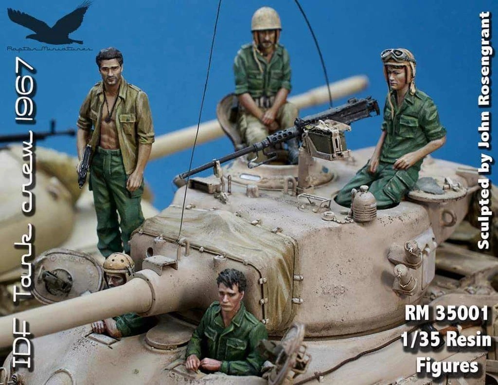 Raptor Miniatures: IDF & LRDG crew