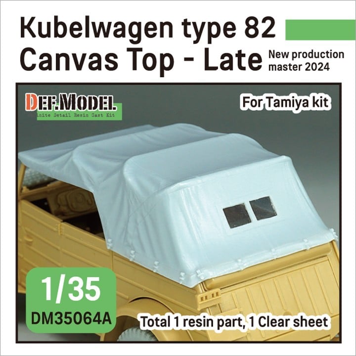 Kubelwagen & Schwimmwagen Canvas Top