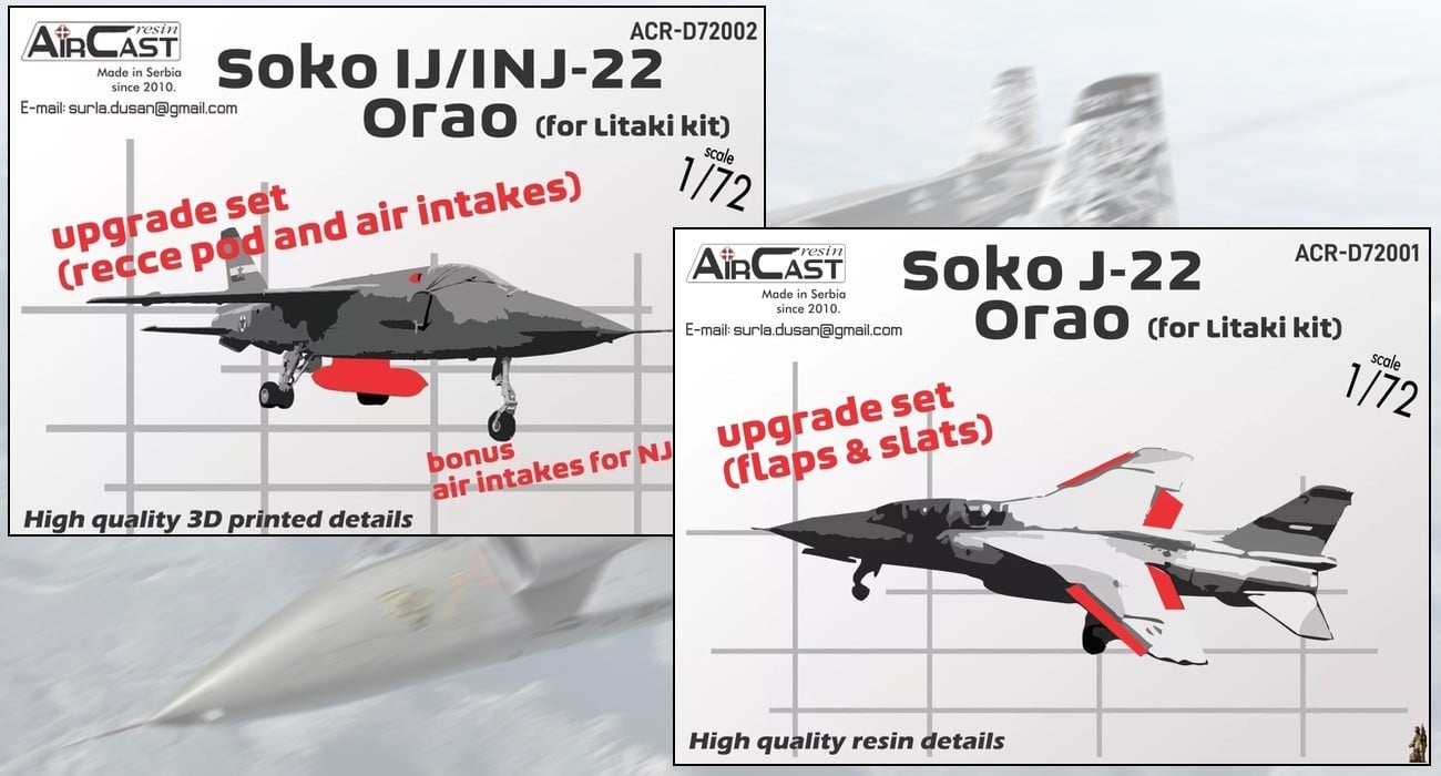 Soko Orao detail sets released