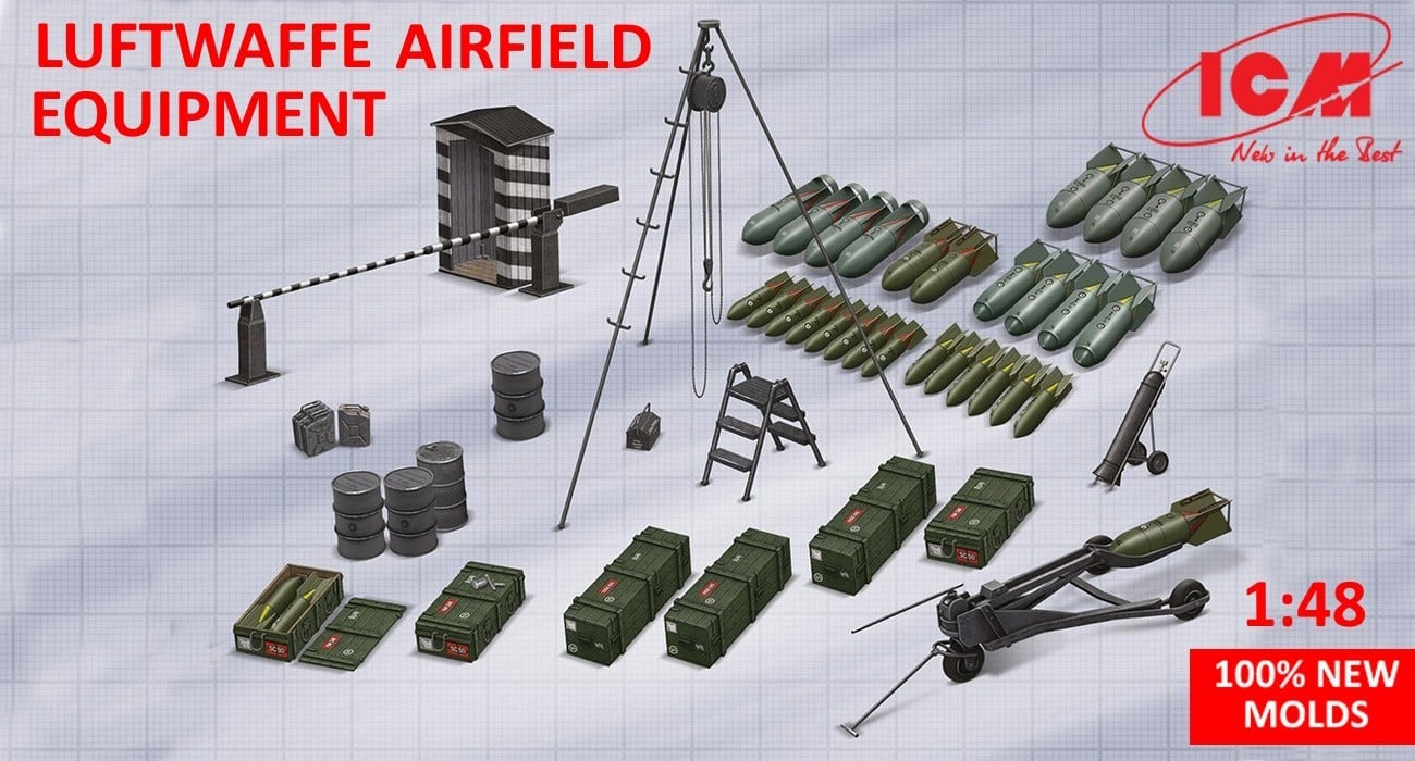 Soon to be on sale: Luftwaffe Airfield Equipment