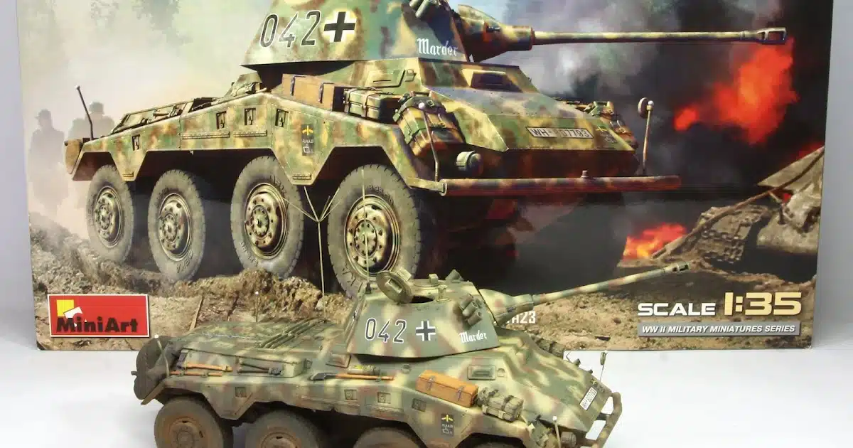 MiniArt's 35th scale Sd.Kfz 234/2 "Puma" (no interior kit)
