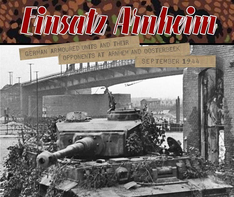 Preorders are now available for the book "Einsatz Arnheim", by Marcel Zwarts, The battle for Arnhem.