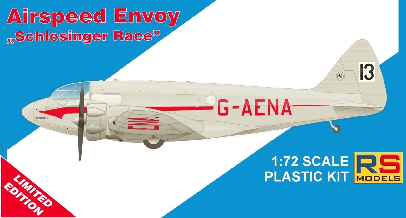 Airspeed Envoy "Gabrielle", Released