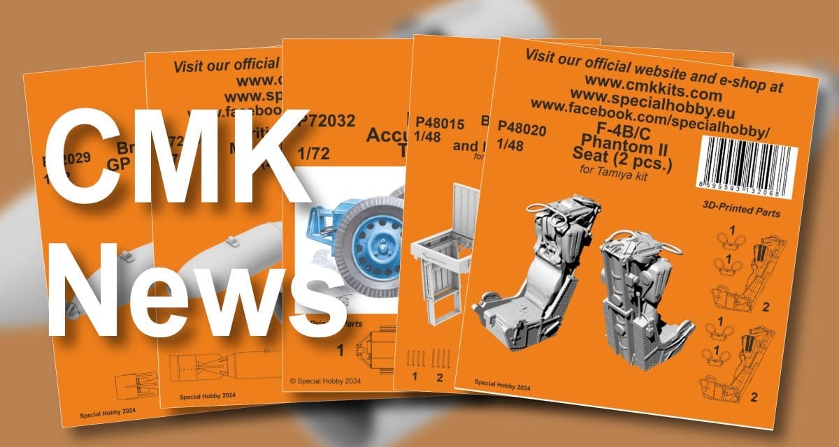 New CMK 3D Printed Detail Sets