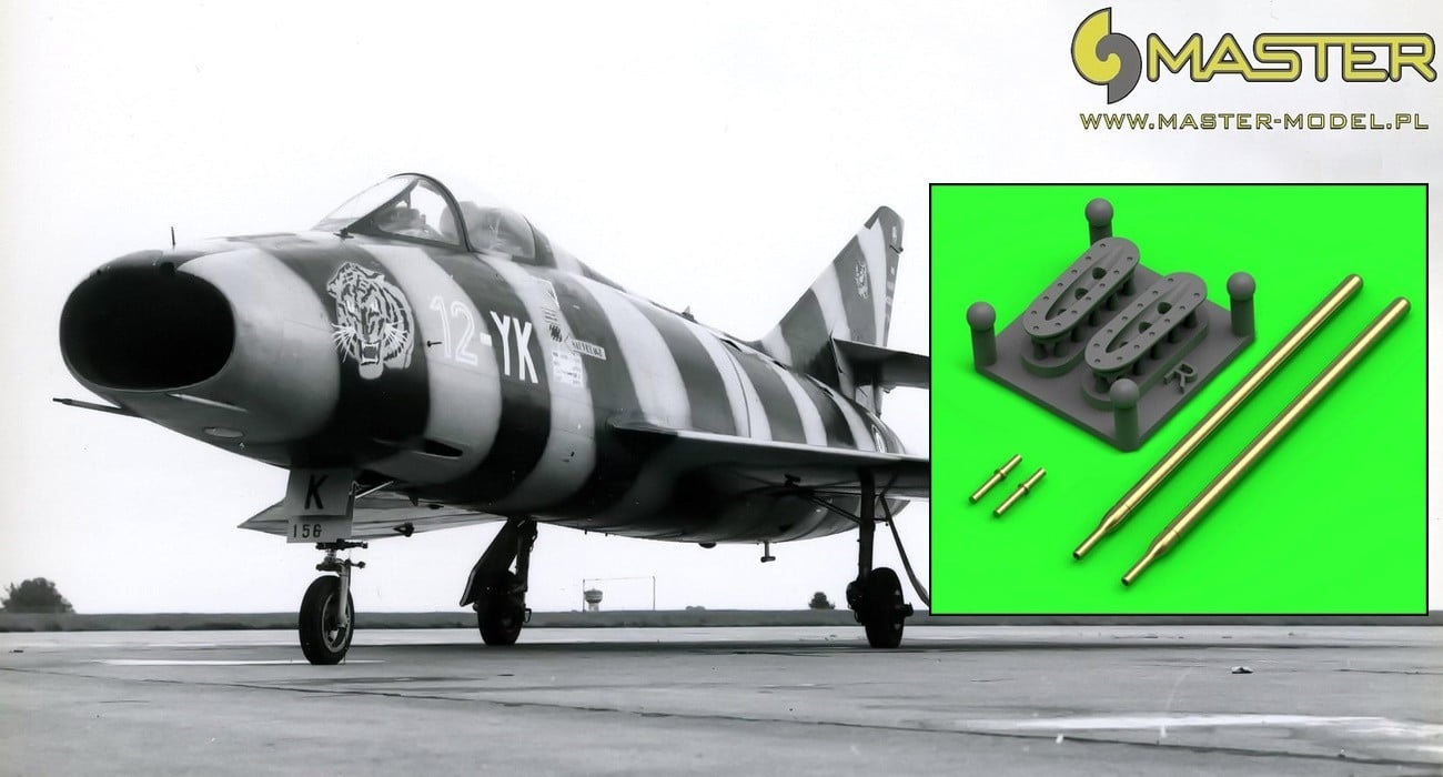 Super Mystere Pitot and AOA probes released