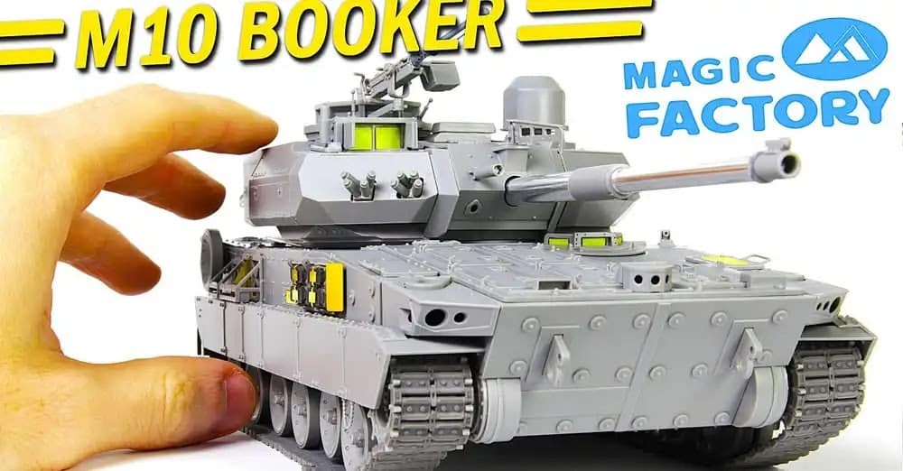 Magic Factory offers the US M10 booker at 35th scale.