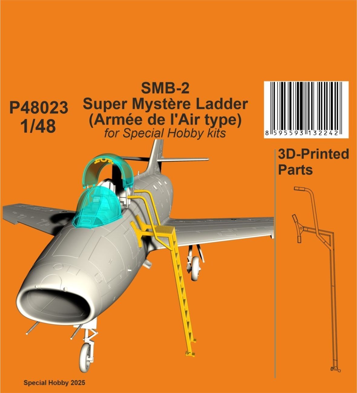 SMB-2 Super Mystere Ladder (Armée de l'Air type) 1/48 / for Special Hobby kits