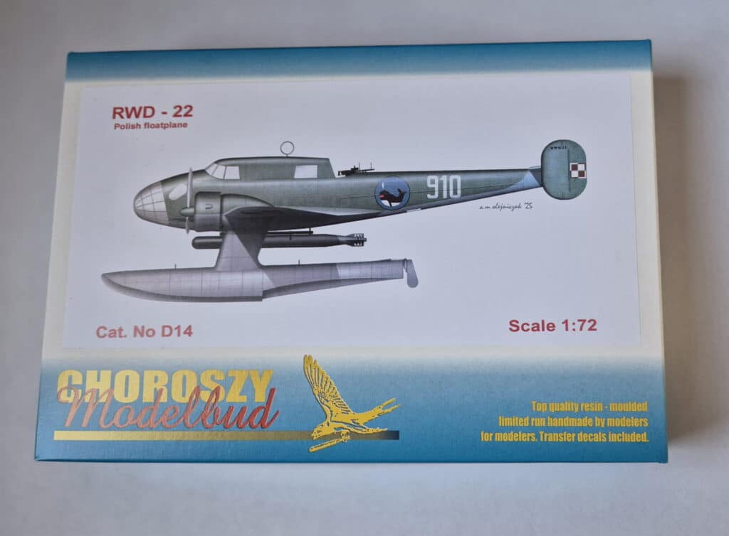 Choroszy Modelbud Releases 1-72 RWD-22 Polish Floatplane Box