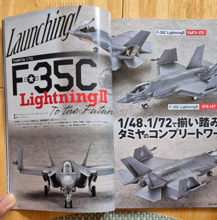 Tamiya 1-72 F-35C Lightning 2