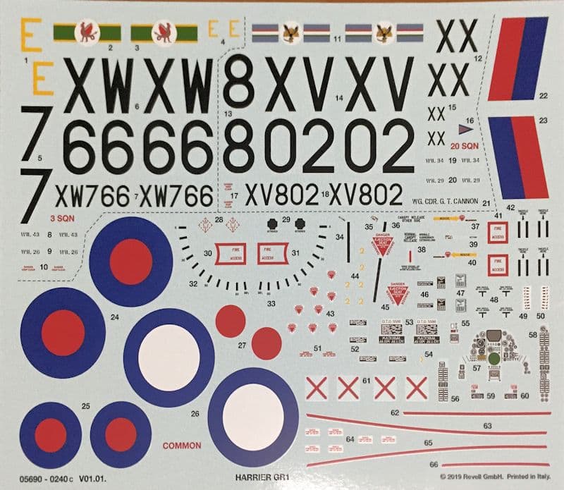 Revell 132 Hawker Harrier GR.1 50 Years Review_08 Revell 132 Hawker Harrier GR.1 50 Years Review_08