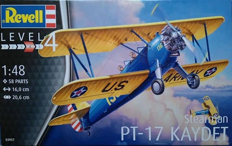 Revell Stearman PT-17 KAYDET 148 Review_01