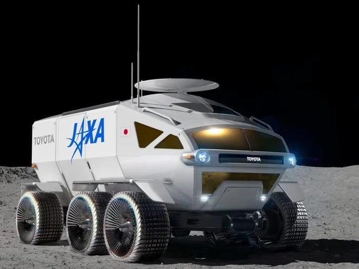Space Models Toyota Develops Lunar Cruiser For Japanese Space Research Agency