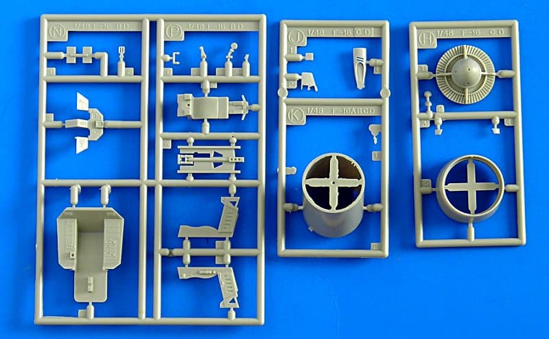 Hasegawa F-16F Block 60 UAE Air Force 1-48 Box Review-7 Hasegawa F-16F Block 60 UAE Air Force 1-48 Box Review-7