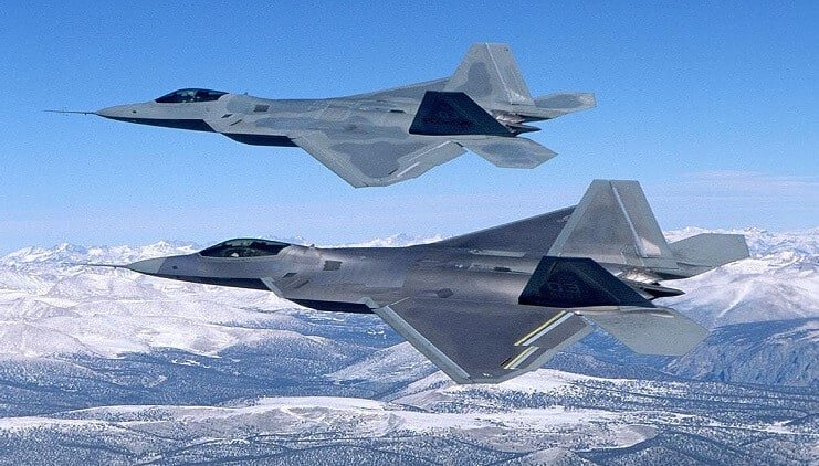 USAs Skies Killing Machine F-22 Raptor
