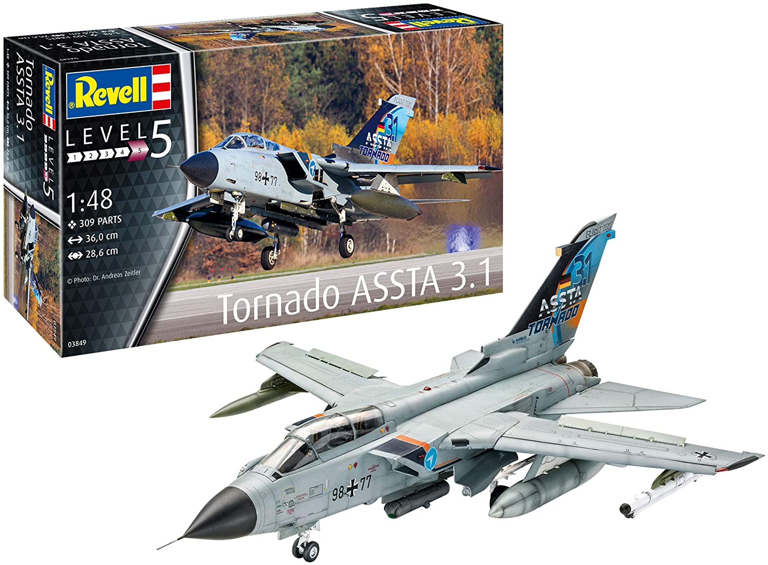 Revell Tornado ASSTA 3-1 Model Kit 148 Scale