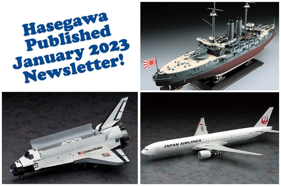 Hasegawa Published January 2023 Newsletter!