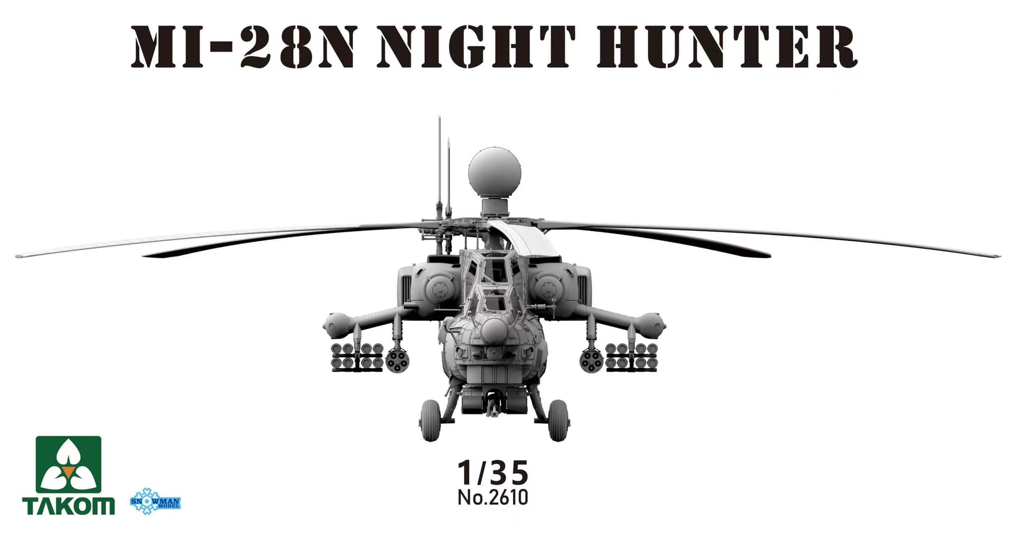 Takom first render - Mil Mi-28N Night Hunter Havoc