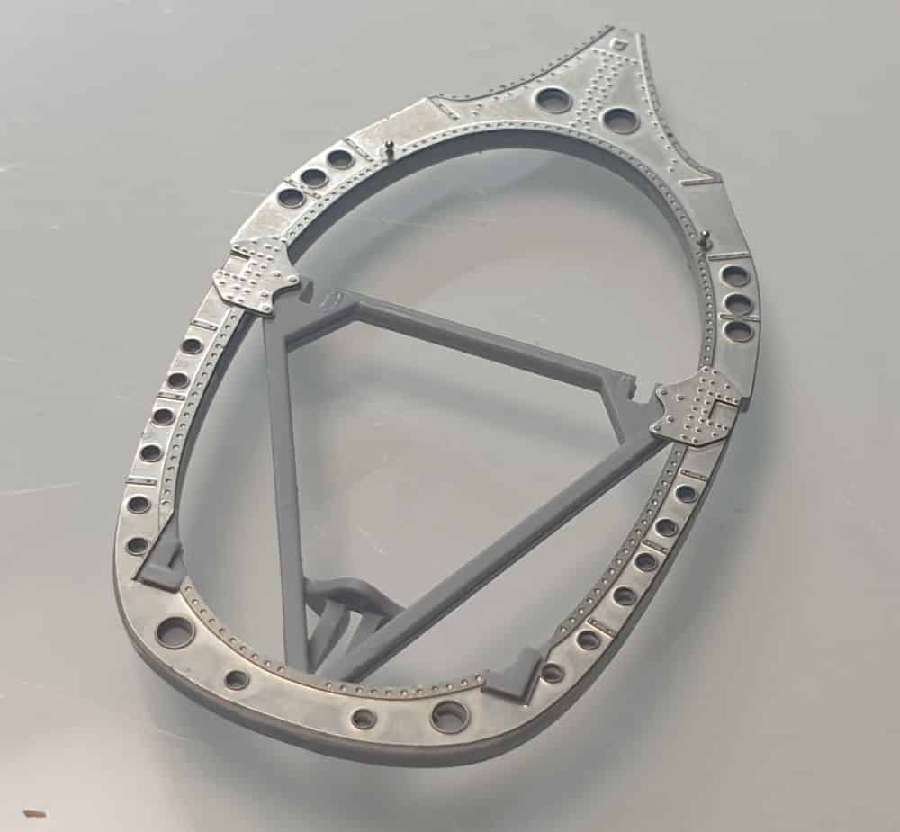 Airfix 124 Scale Spitfire Mk.lXc PE Set Test-2