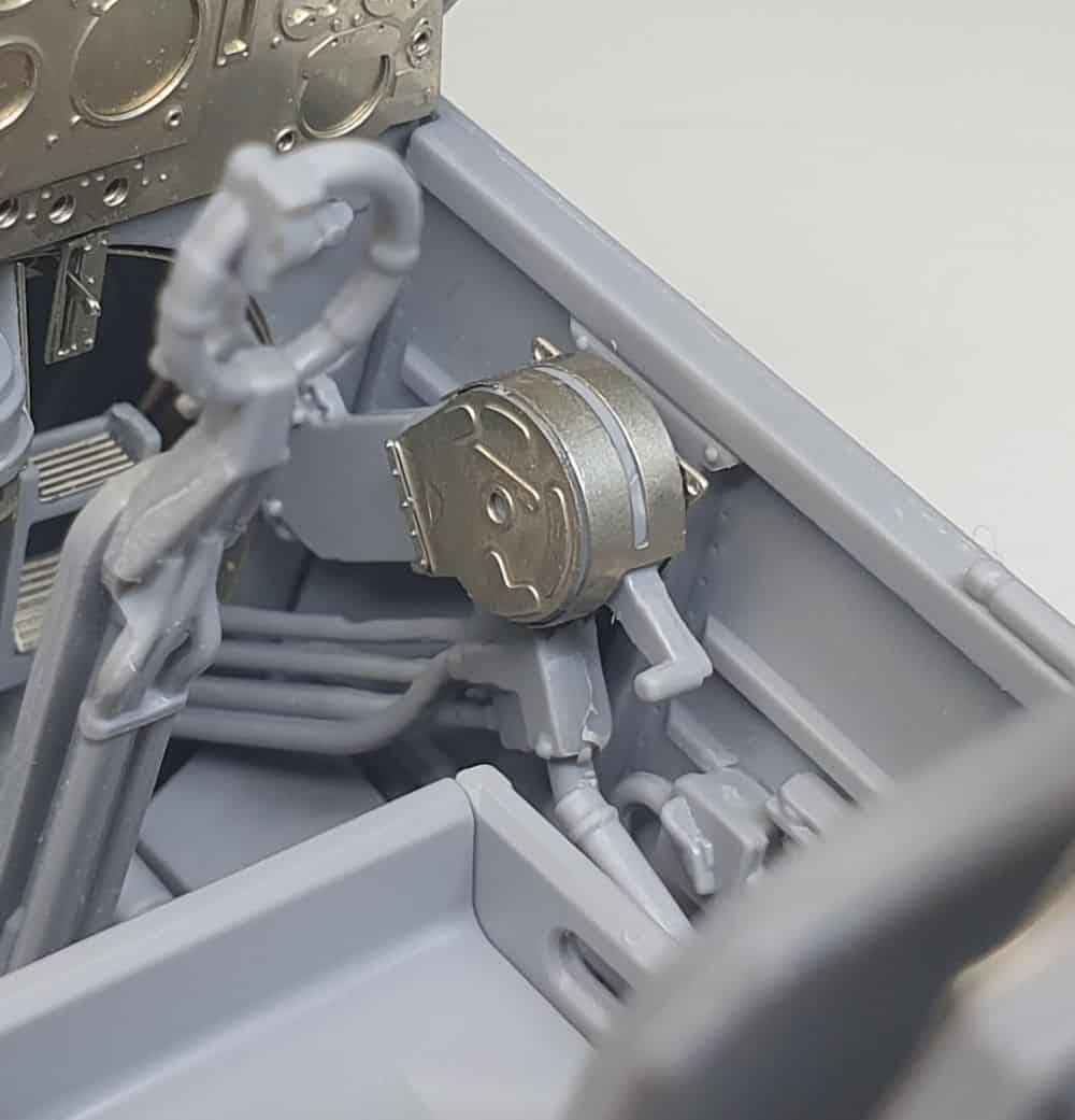 Airfix 124 Scale Spitfire Mk.lXc PE Set Test-5