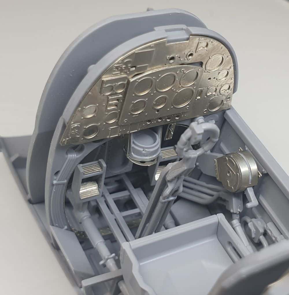 Airfix 124 Scale Spitfire Mk.lXc PE Set Test-7