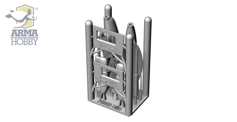 Arma Hobby Hurricane Mk.IID 172 Scale Preorder 3D Part-1