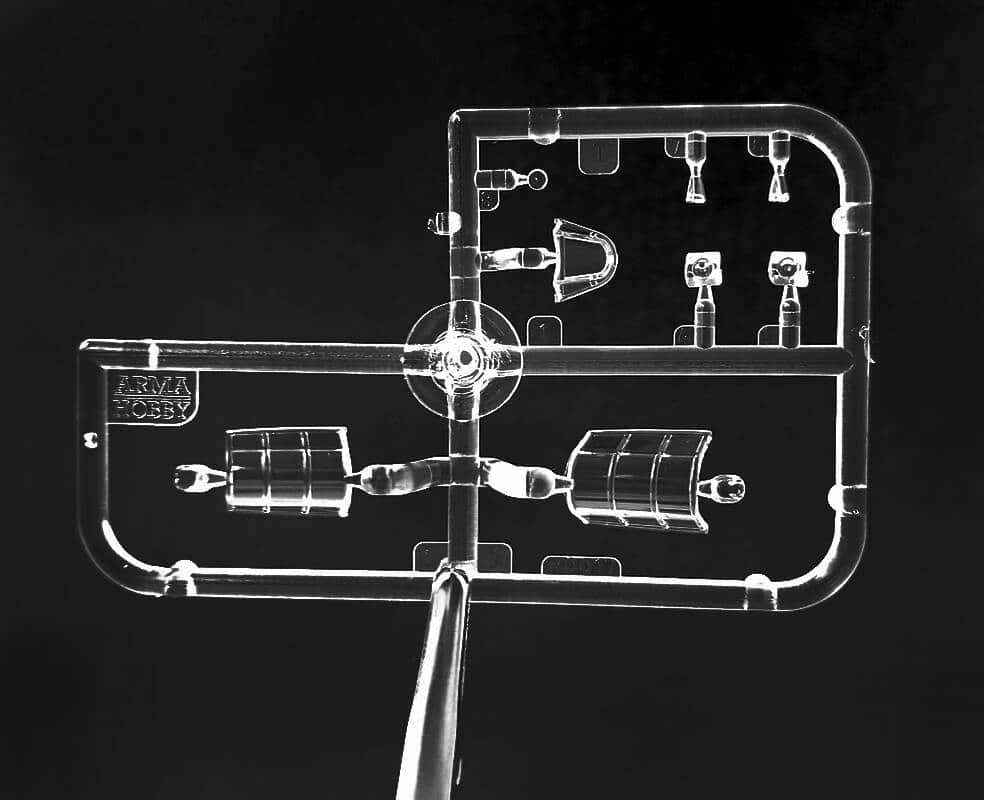 Arma Hobby Hurricane Mk.IID Tank Buster Clear Part