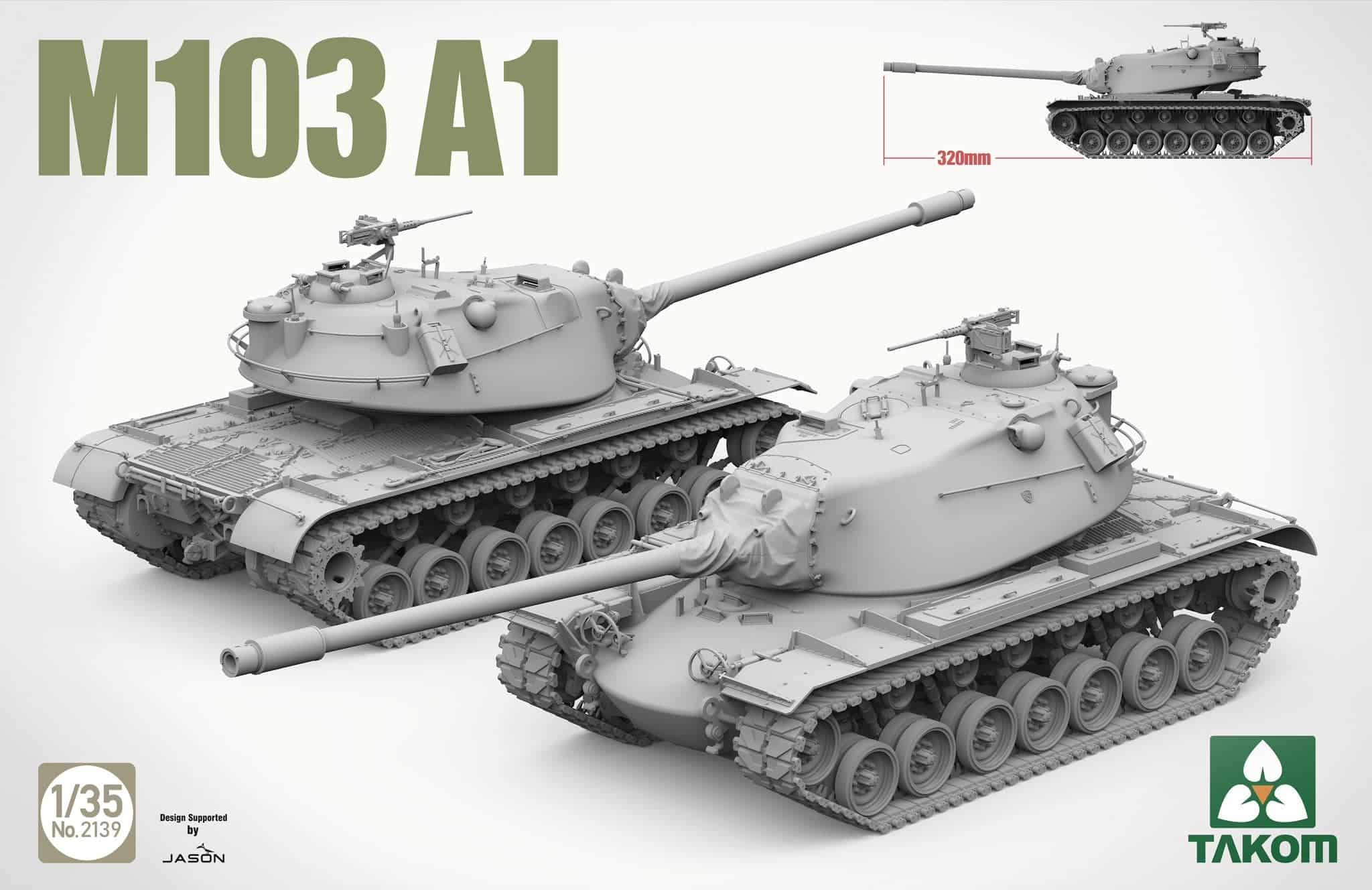 M103A1 & M103A2 from Takom