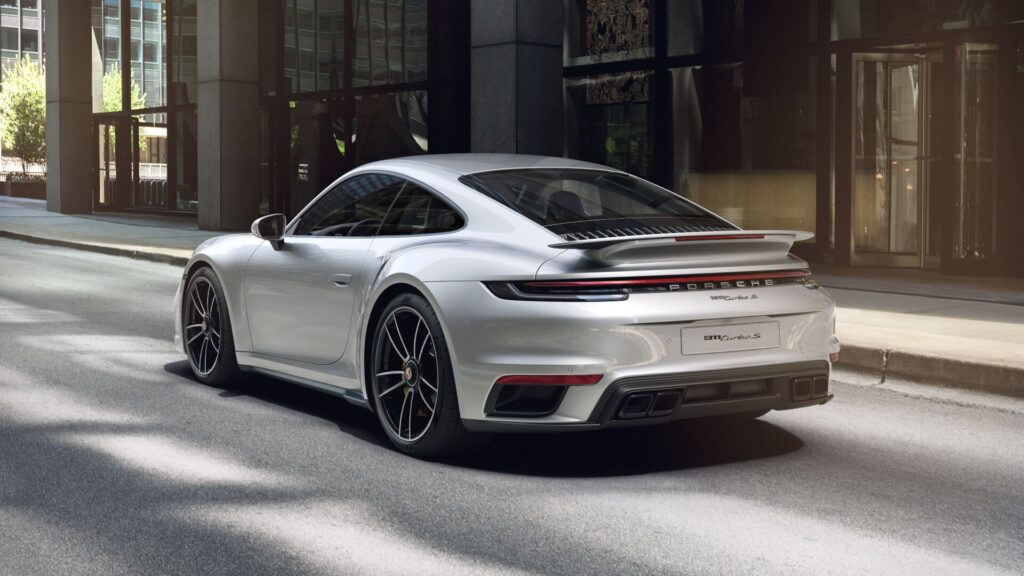 Porsche 911 Turbo S Back